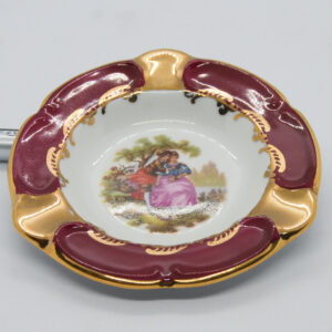 vintage Limoges porcelain ashtray