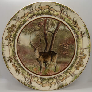 ROYAL DOULTON AFRICAN SERIES WATERBUCK COLLECTORS PLATE # D6370